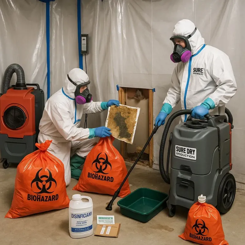 Contaminated Water Handling Protocols process in Sale Creek, TN