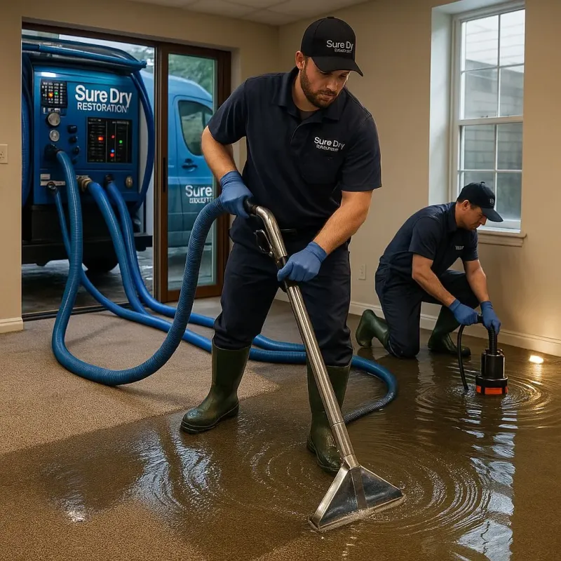 Water Extraction and Removal process in Sale Creek, TN